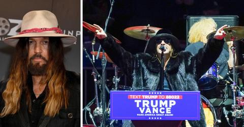 Split photo of Billy Ray Cyrus, Kid Rock