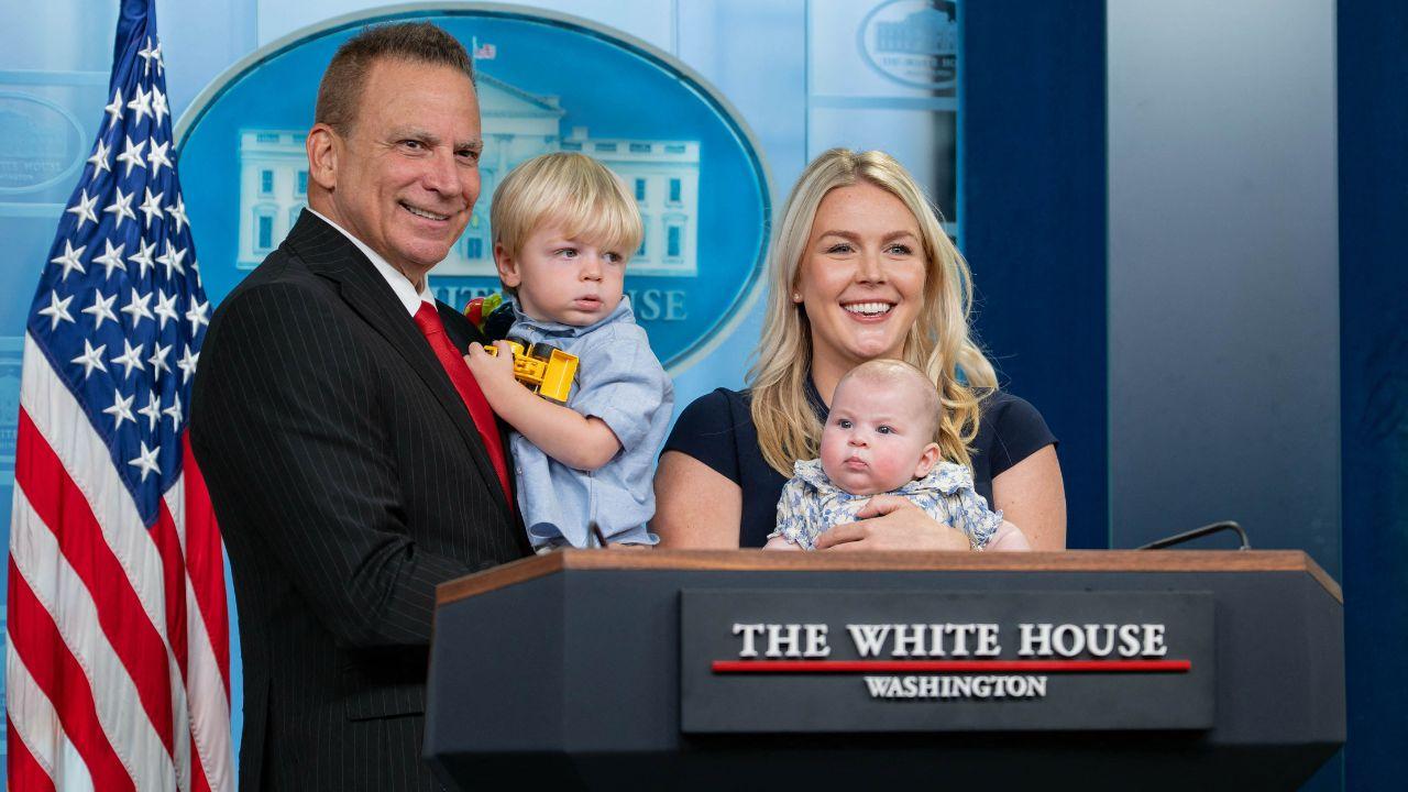 Photo of Karoline Leavitt and family