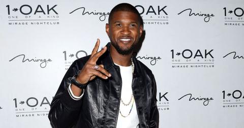 usher gf jennifer goicoechea marriage license super bowl lviii report