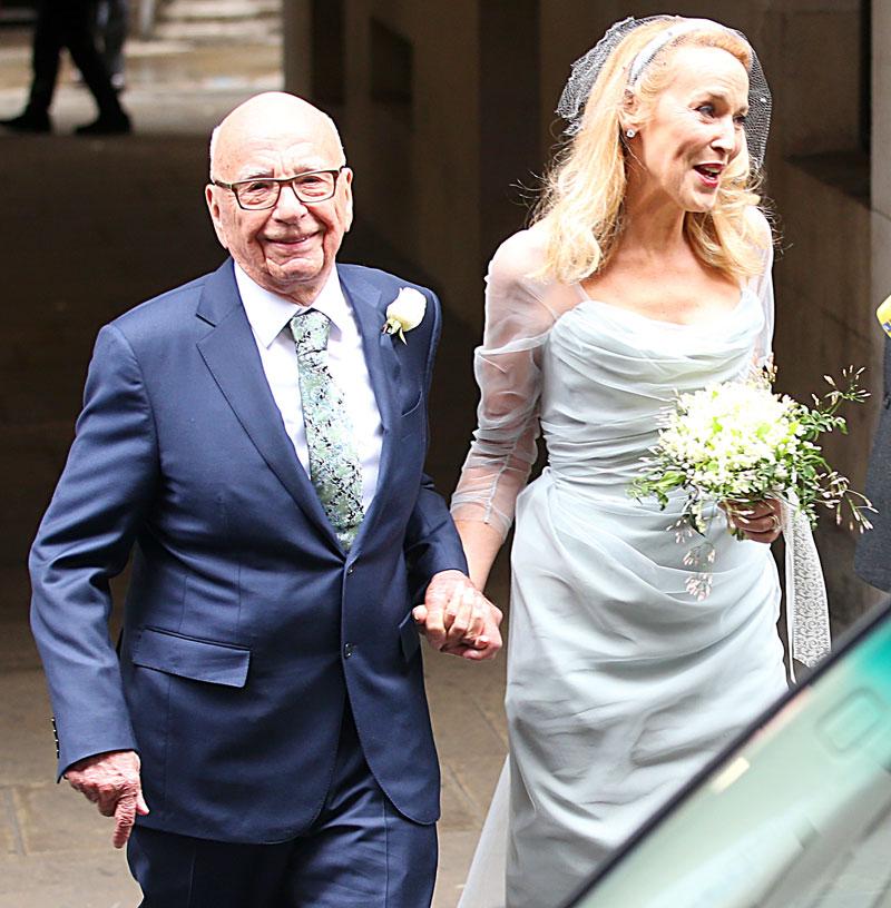 Inside Rupert Murdoch & Jerry Hall's Wedding — Why Mick Jagger Is