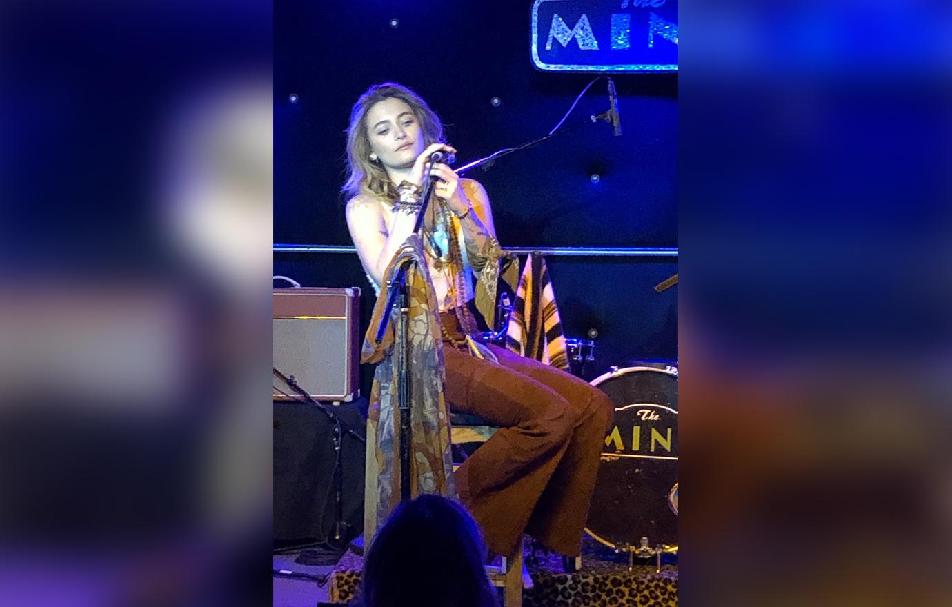 Paris Jackson Returns To The Stage Following Suicide Attempt