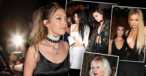 //gigi hadid birthday party celebrities taylor swift kendall jenner pp