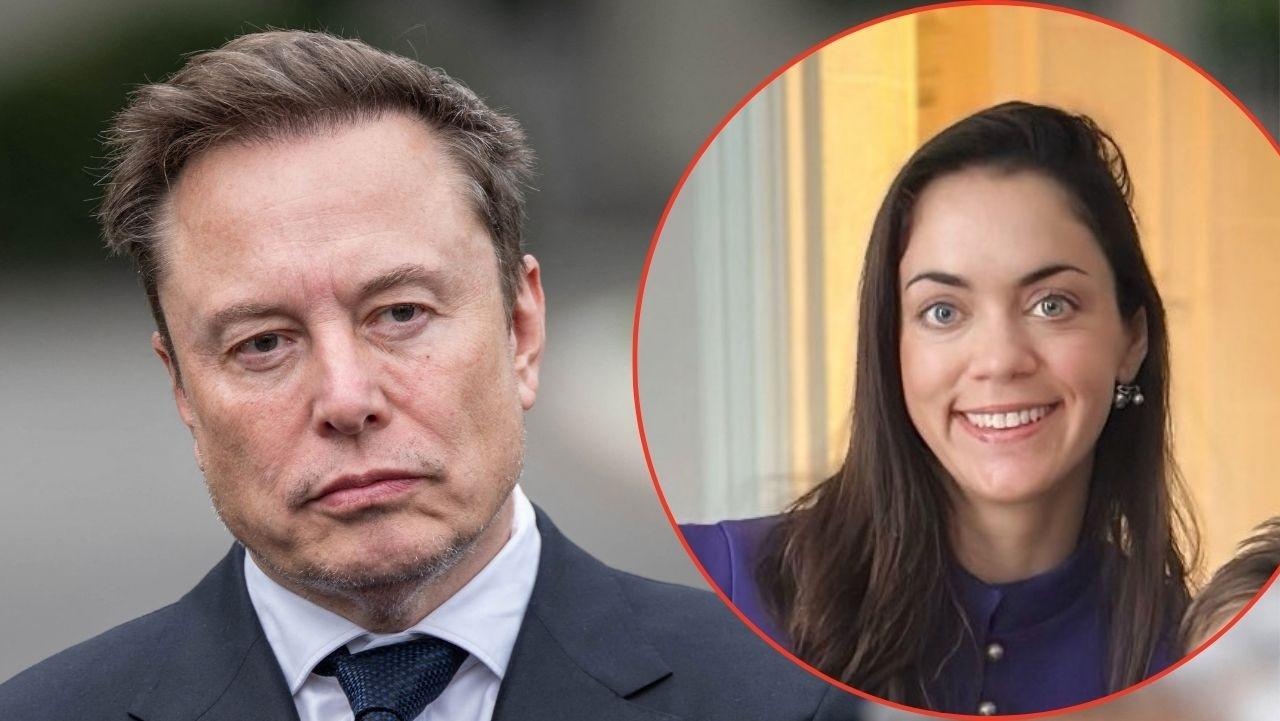 Split image of Elon Musk and Shivon Zilis