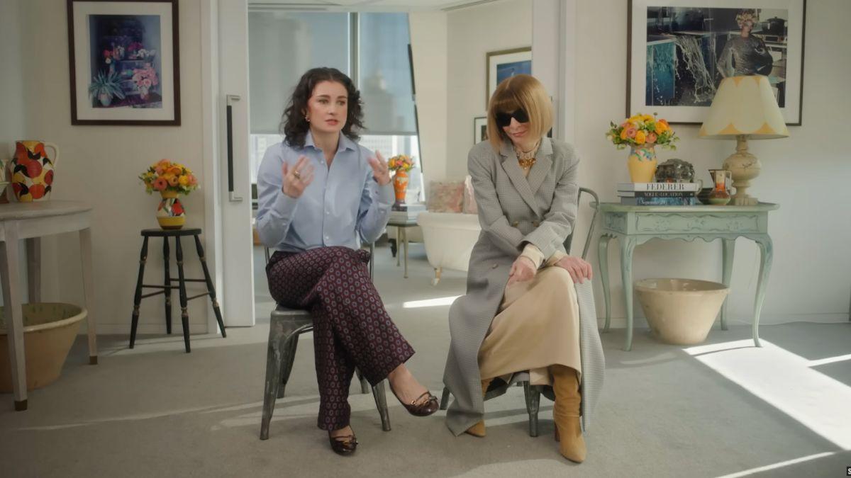 Photo of Anna Wintour and Chloe Malle