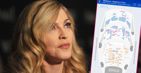 madonna concert ticket sales