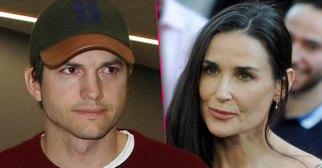//ashton kutcher banned from seeing stepchildren demi moore kids