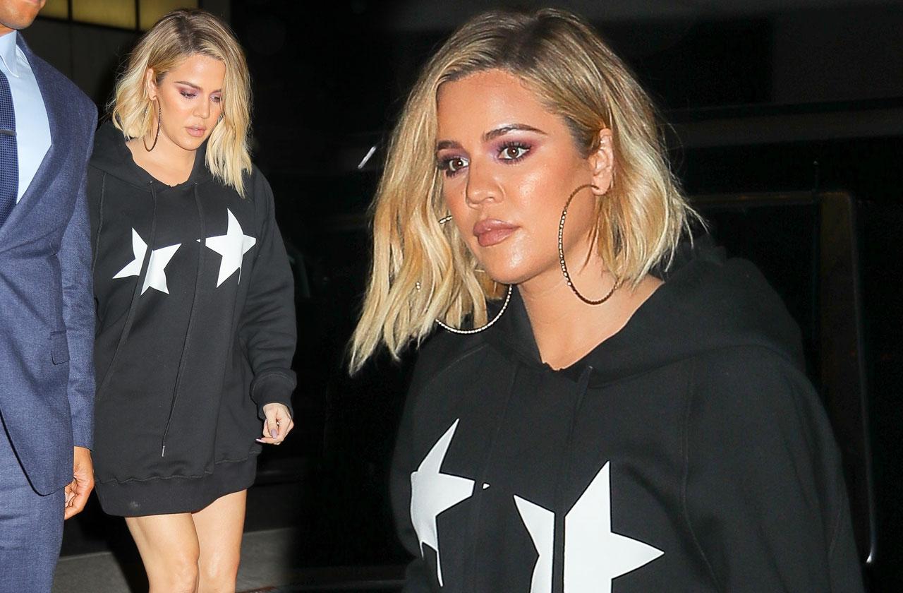 Khloe Kardashian Hides Baby Bump Boy