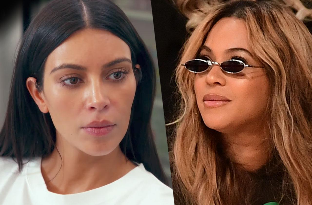 Kim Kardashian has people wondering if she's trying to look like Beyonce