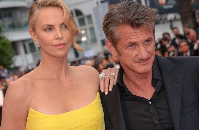 Charlize Theron, Ex Sean Penn Reunite at Cannes: Awkward Group Photo