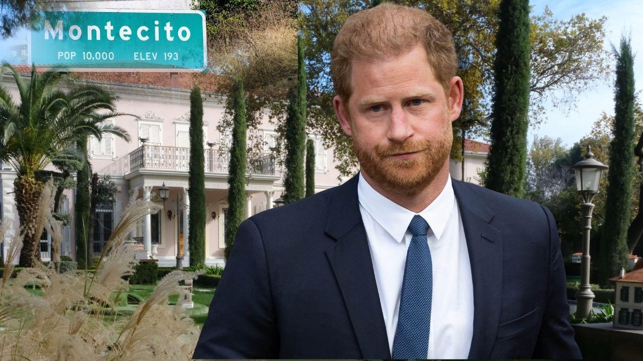 Photo of Prince Harry and a mansion