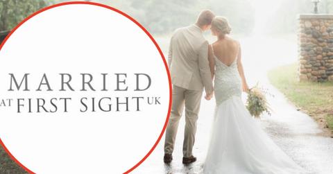 Photo of a bride and groom