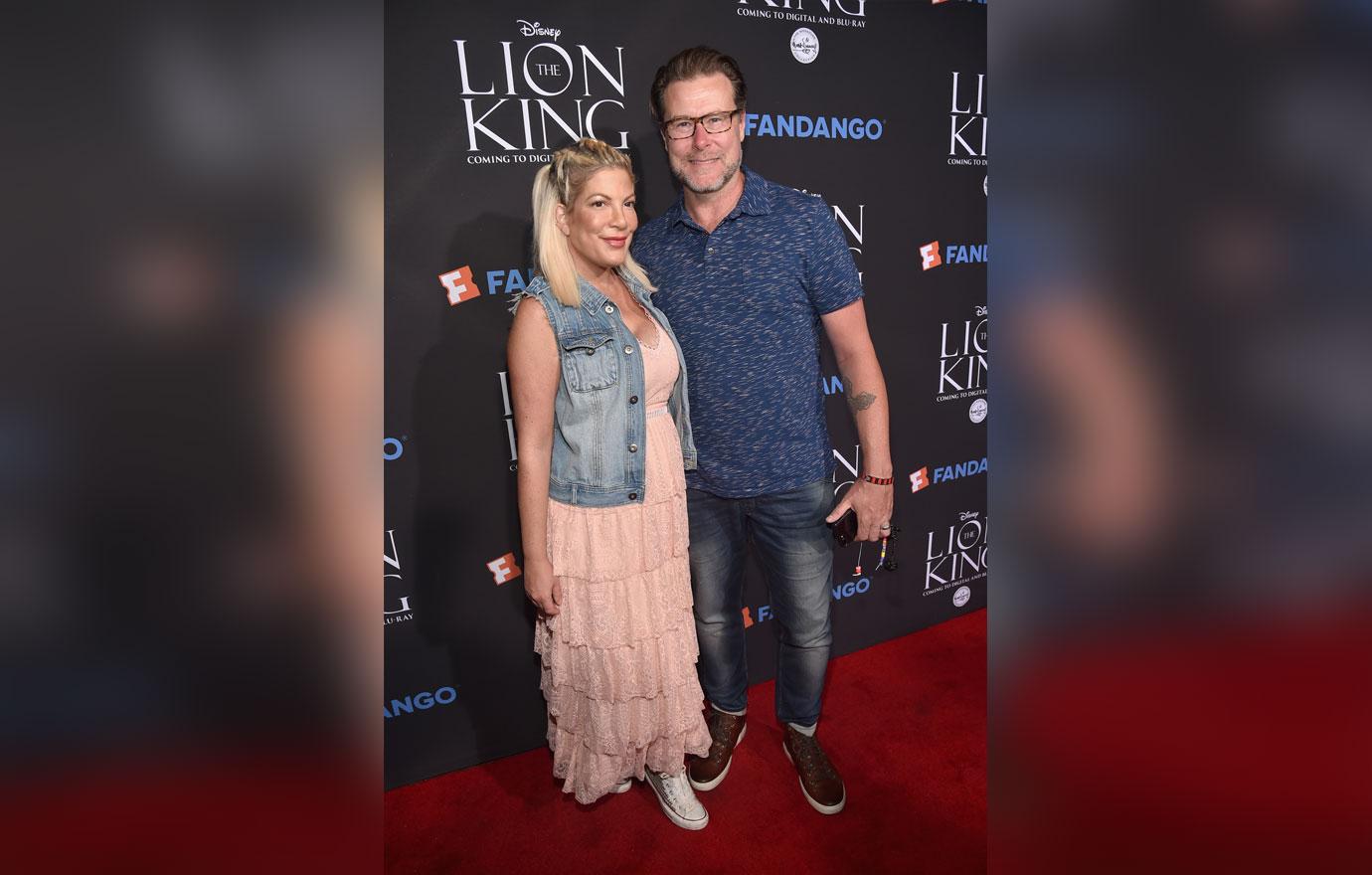 Tori Spelling And Dean McDermott Attend Red Carpet During Financial Hard Times