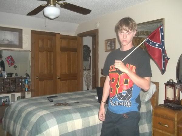 Dylann Roof Anti-American Photos