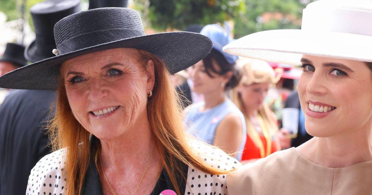 Photo of Sarah Ferguson and Princess Eugenie