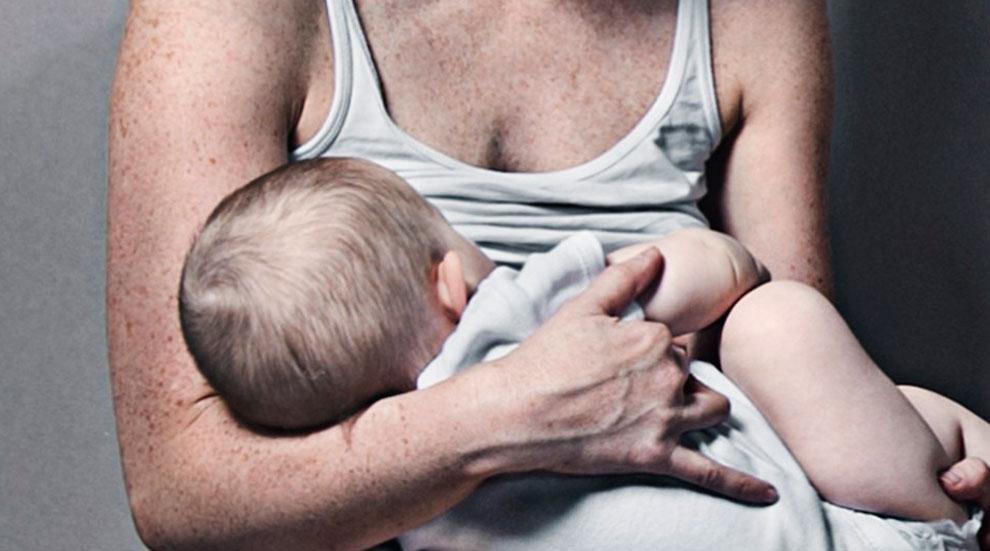 Mom Breastfeeds Friend Toddler