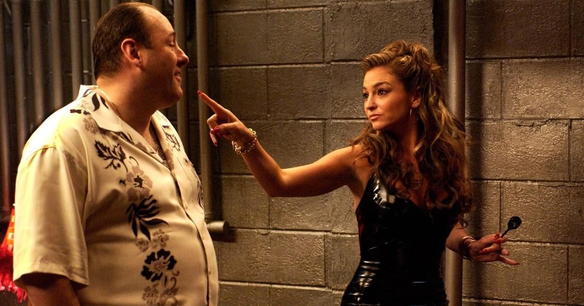 James Gandolfini with Drea DeMatteo