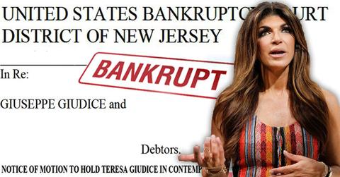 teresa giudice bankruptcy case contempt court rhonj
