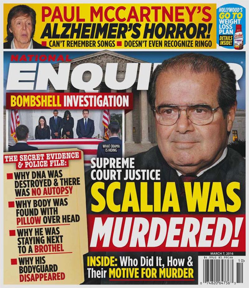 antonin scalia murdered