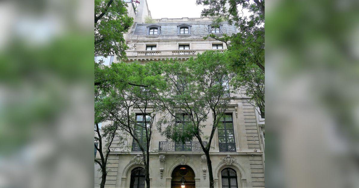 Photo of Jeffrey Epstein mansion