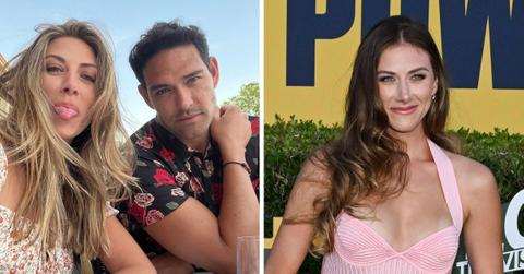 Photo of Perry Mattfeld and Mark Sanchez, Perry Mattfeld