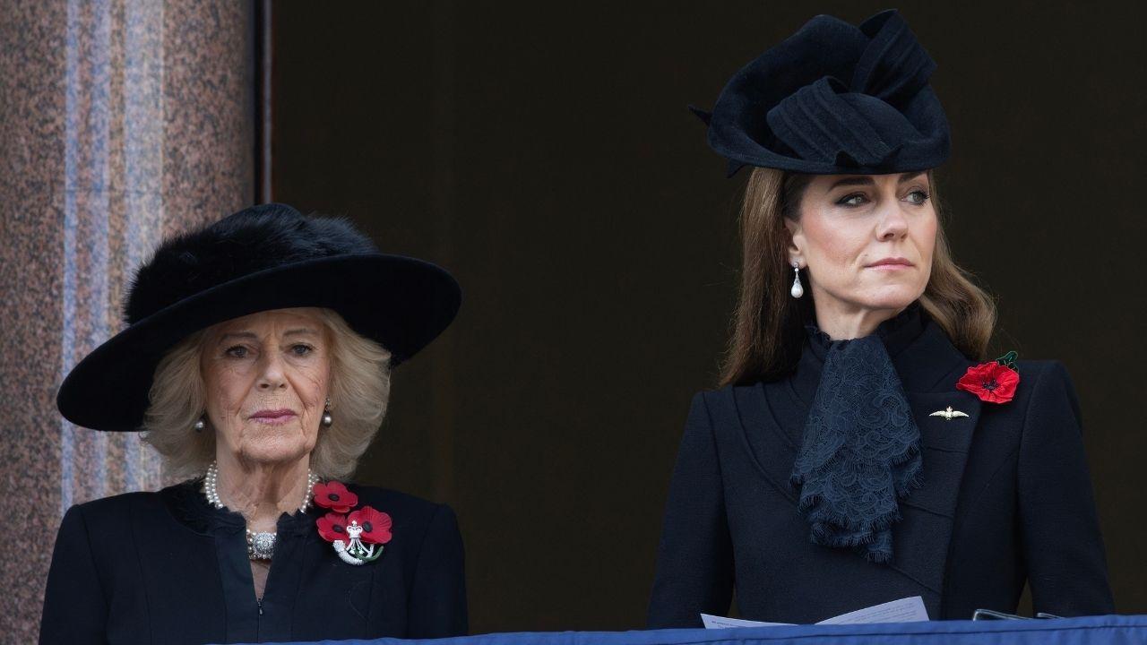 Photo of Queem Camilla and Princess Catherine