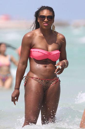 serena williams in a bathing suit