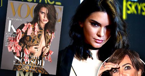//kendall jenner vogue cover caitlyn jenner transition mom kris liar pp