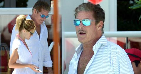 David Hasselhoff Haley Roberts Bikini Miami