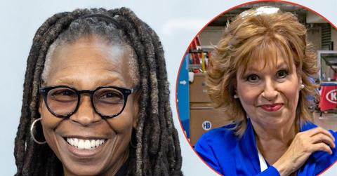 Split image of Whoopi Goldberg and Joy Behar