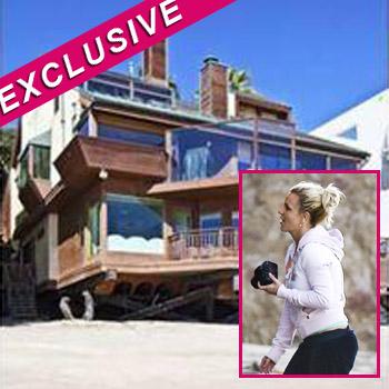 //britney spears home rent