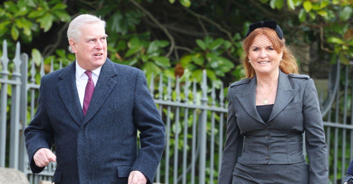 Photo of Andrew Mountbatten Windsor and Sarah Ferguson