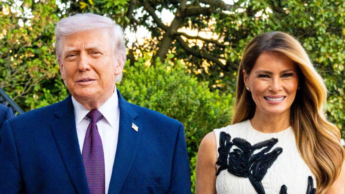picture of Donald Trump and Melania Trump