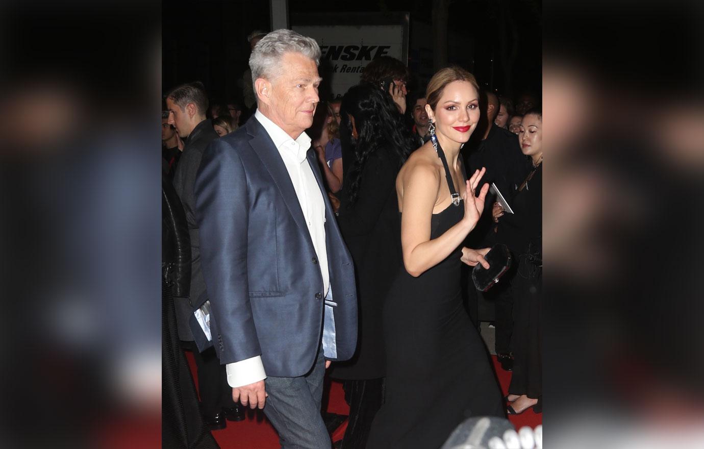 //Katharine McPhee David Foster MET Gala