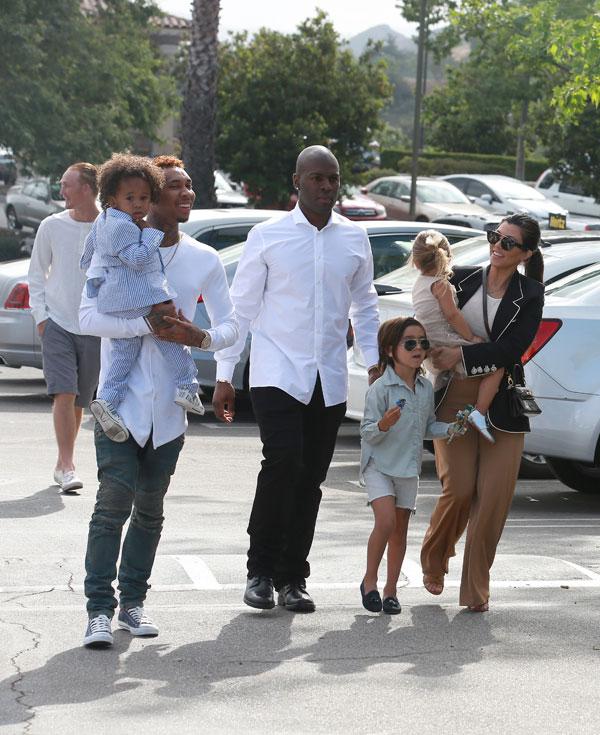 Kardashian Family Attends Church For Easter Sunday