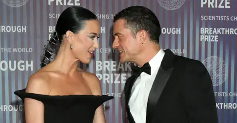 photo of katy perry and orlando bloom