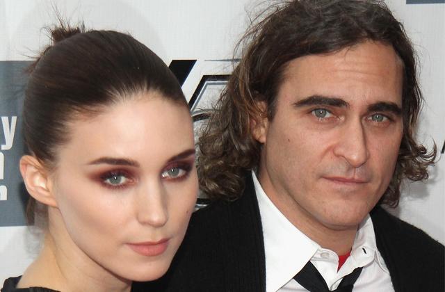 Joaquin Phoenix Rooney Mara Seen Out Together For First Time