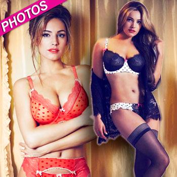 Kelly Brook's A/W lingerie line for New Look