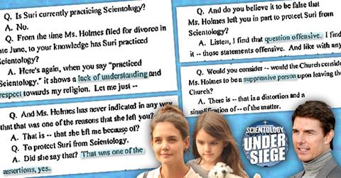 //tom cruise scientology deposition katie holmes suri wide