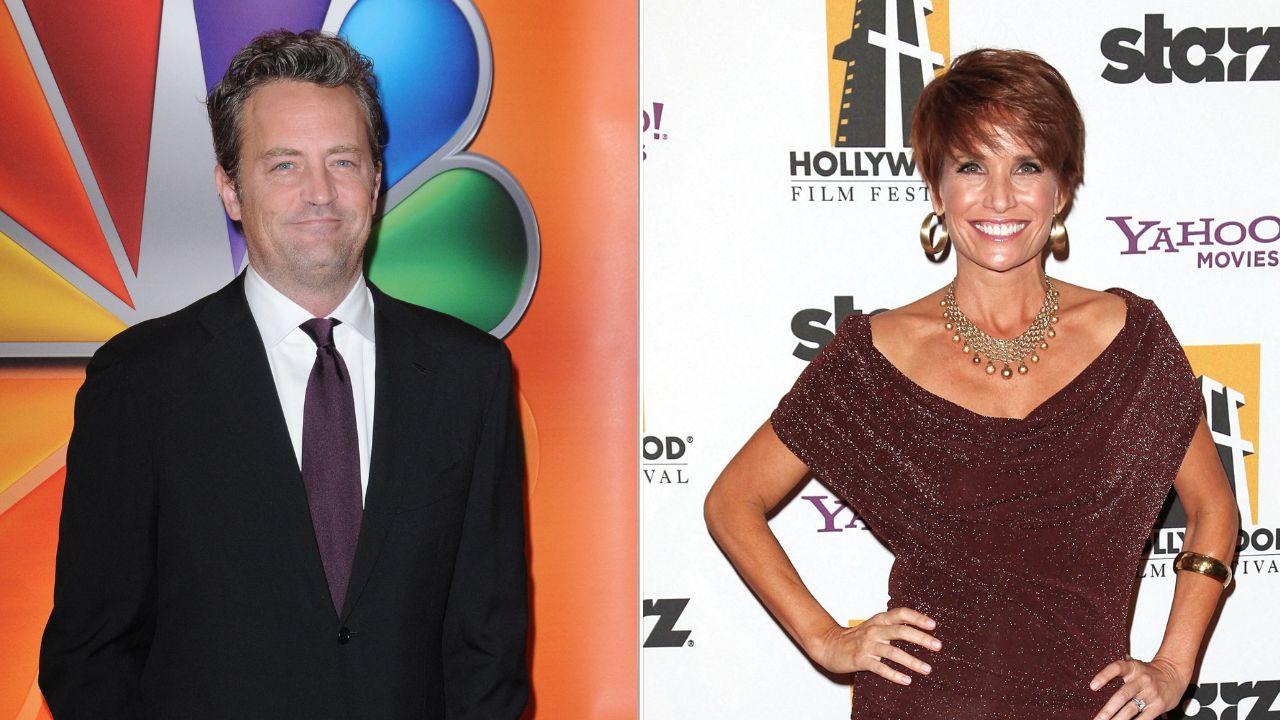 Photo of Matthew Perry and Rene Ashton