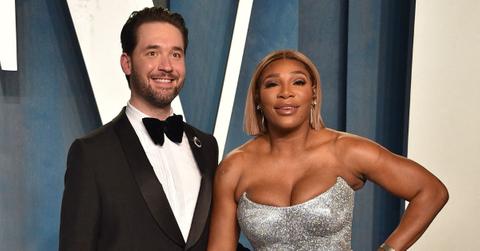 picture of Alexis Ohanian and Serena Williams