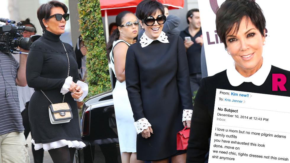 Kim Slams Mom Kris’ Style — Her ‘Pilgrim Addams Family Outfits’ In 13