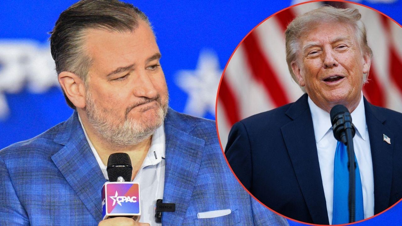 Photo of Ted Cruz, Donald Trump