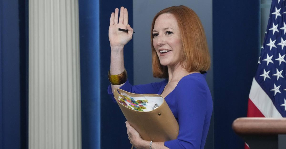 white house press secretary jen psaki heckled final briefing