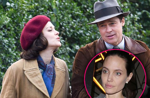 marion cotillard pregnant angelina jolie brad pitt divorce