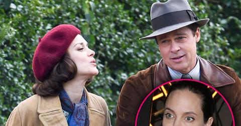 marion cotillard pregnant angelina jolie brad pitt divorce