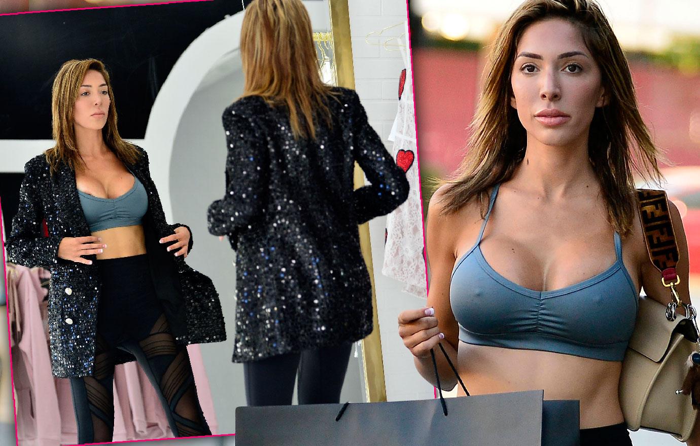 Farrah Abraham Gets New Outfit For Big Fight