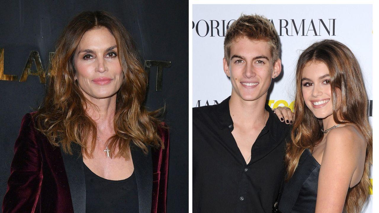 Photo of Cindy Crawford, Presley and Kaia Gerber