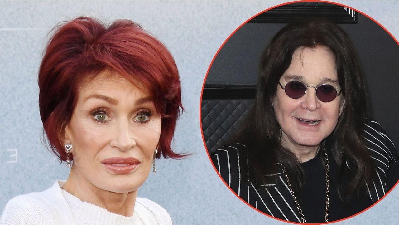 Split image of Sharon Osbourne and Ozzy Osbourne