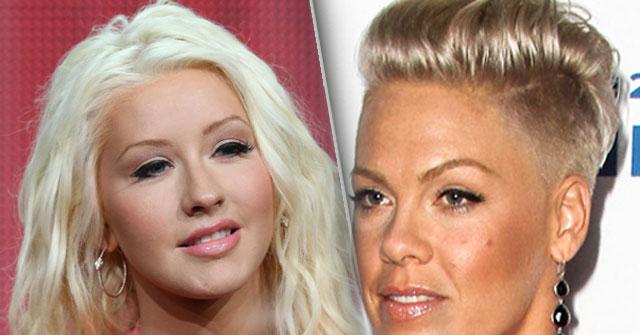 //The Voice Feud Pink Slams Christina Aguilera pp