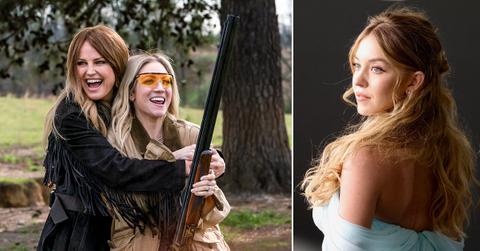 Split photo of 'The Hunting Wives,' Sydney Sweeney